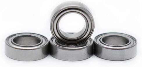 10pcs Hybrid Yoyo Bearing 6x10x3mm SMR106C-AZZ NITRO RC CAR HYBRID CARMIC BELINGS SMR106C-AZZ RC CARS RUBBER 6X10X3MM (10pcs_17mm) in Saudi Arabia