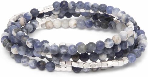 Scout Curated Wrap Necklace Bracelet – Over 30 Stone Options - Natural Stone Bracelet & Stone Necklace – Semi-Precious Gemstone Jewelry for Women in Saudi Arabia