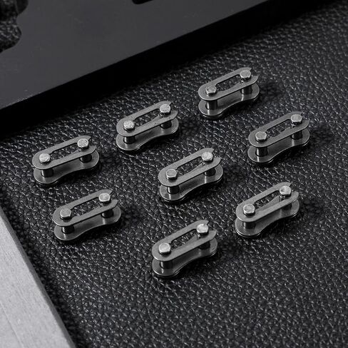 10 Pieces Bike Chain Master Link Single Speed Removable Quick Split Chain Link 6/7/8/9/10/11/12 Single Speed Chains Replacement Repair Accessories Master Links Connectors for Bicycles, Mountain Bikes in Saudi Arabia