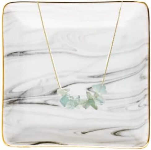 SALTY CALI Rock Candy Aquamarine ~ Necklace, Gold ~ Ocean inspired dainty jewelry, Made in California! in Saudi Arabia