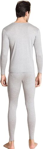 CLC Men's Wool Knitted Thermal Underwear Round Neck Pajama Set in Kuwait