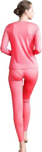 CLC Women's Wool Knitted Thermal Underwear Round neck Pajama Set in Saudi Arabia