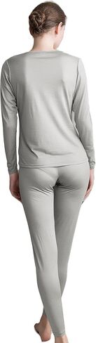 CLC Women's Wool Knitted Thermal Underwear Round neck Pajama Set in Saudi Arabia