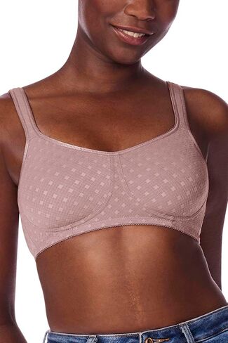 Amoena Womens Tiana Non-Wired Pocketed Mastectomy Bra - Comfortable, Wide Adjustable Straps in Saudi Arabia