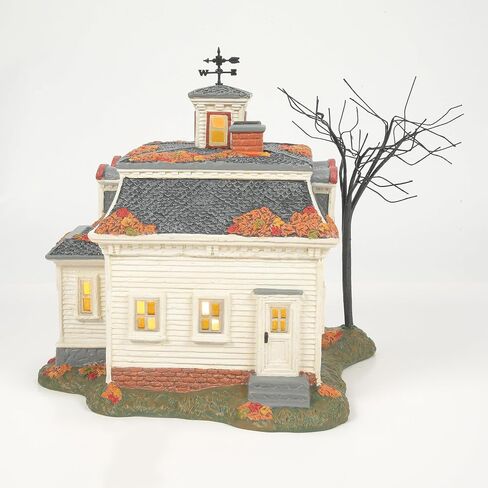 Department 56 Disney Hocus Pocus Village Max's House in Salem Lit Building, 7.83 Inch, Multicolor in Saudi Arabia