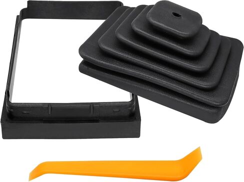 Shifter Boot and Retainer Bezel Kit Fit for Jeep TJ Wrangler 1997-2004 Transmission Shift Bezel Shifter Boot Kit Replace # 53000056 52078558 in Saudi Arabia