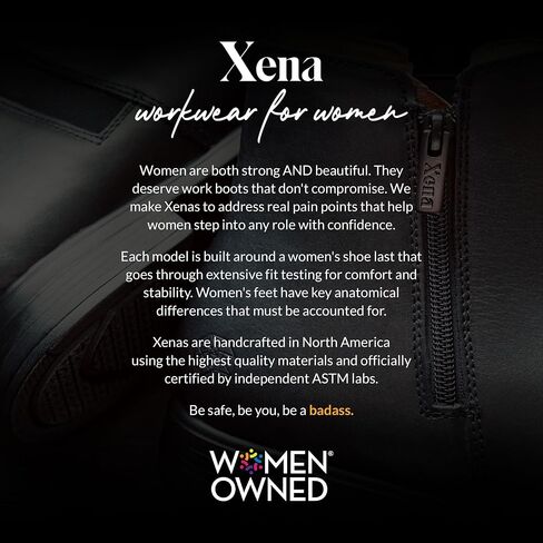 Xena Workwear Horizon، للنساء، مقدمة معدنية، PR، WP، مقاوم للانزلاق، 8 بوصة، حذاء عمل in Saudi Arabia