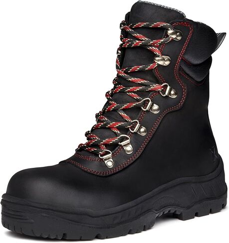Xena Workwear Horizon Alloy Toe Women's Work Boots, Slip & Puncture Resistant, ASTM F2413-18 Certified, OSHA Compliant, Electrical Hazard EH, Nubuck Leather in Saudi Arabia
