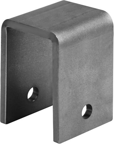 2 PCS Weld On Trailer Leaf Spring Hanger Front/Center/Rear Hanger for Double Eye Springs, Fit 2" Springs 4-3/8" Tall - 9/16" Bolt Hole in Saudi Arabia