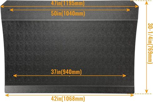 HECASA Hard Roof Top Compatible with 2015-2021 Honda Pioneer 500 520 Black in Kuwait