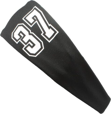 MadSportsStuff Player ID Black/White Headband Basketball Volleyball Softball Soccer in Saudi Arabia