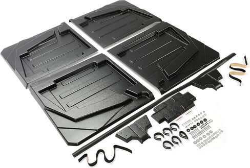 Kojem Hard Top Roof متوافق مع 2005-2022 Kawasaki Mule Trans 3010 4000 4010 Kaf620 Kaf950 4 مقاعد نماذج/Polaris Ranger Crew 700 4 PCS استبدال لـ KAF30-030A in Saudi Arabia