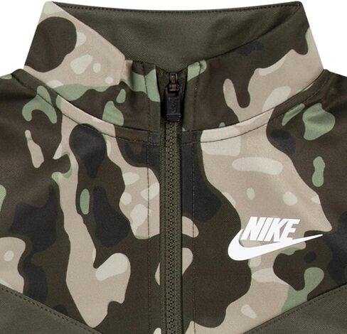 Nike Camo Sweatsuit Set Dri-FIT Little Kids 2-Piece Full Zip Jacket Sweatpants Set with Futura Logo in Kuwait