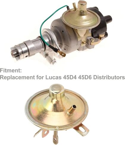 Lucas 45D4 45D6 Distributor Vacuum Advance Unit Ignition Canister Replacement for Enhanced Performance in Kuwait