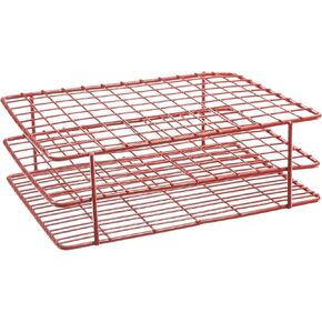 Heathrow Scientific HEA120089 Coated Steel 13 mm and 16 mm Durable Tube Racks, 13 mm Tube, 5 x 10 Tube Array , Blue in Saudi Arabia