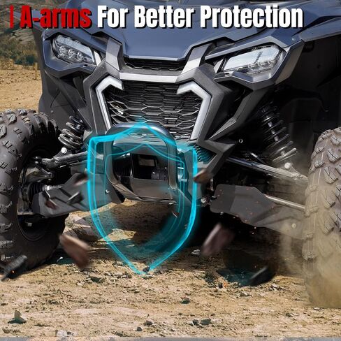 A & UTV PRO A-Arm Guards for Honda Talon 1000 Accessories 2019-2024 Replace OEM #0SK10-HL6-A00, 2PCS in Saudi Arabia