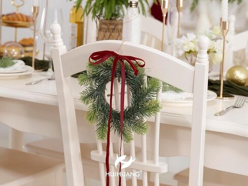 HUIHUANG Dusty Blue Velvet Ribbon 3/8 inch x 25 Yards Single Face Vintage Blue Velvet Ribbon for Gift Wrapping, Christmas Tree Ornaments, Wreath Decor, Bows, Flower Bouquet, Wedding Decor in Kuwait