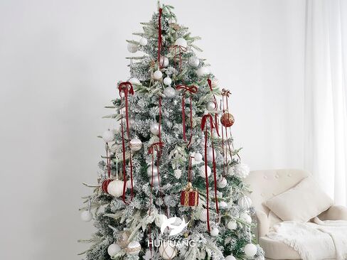 HUIHUANG Dusty Blue Velvet Ribbon 3/8 inch x 25 Yards Single Face Vintage Blue Velvet Ribbon for Gift Wrapping, Christmas Tree Ornaments, Wreath Decor, Bows, Flower Bouquet, Wedding Decor in Kuwait