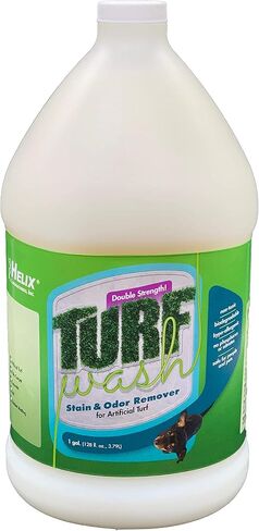 Pet Odor & Stain Remover for Artificial Astroturf, Patio Carpet, Concrete, Soil, Rubber Matting, Synthetic Lawn, Kennel, Dog Run, Etc. TurfWash Enzyme Deodorizer Eliminates Urine/Feces Odors (32 oz) in Saudi Arabia
