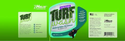 Pet Odor & Stain Remover for Artificial Astroturf, Patio Carpet, Concrete, Soil, Rubber Matting, Synthetic Lawn, Kennel, Dog Run, Etc. TurfWash Enzyme Deodorizer Eliminates Urine/Feces Odors (32 oz) in Saudi Arabia