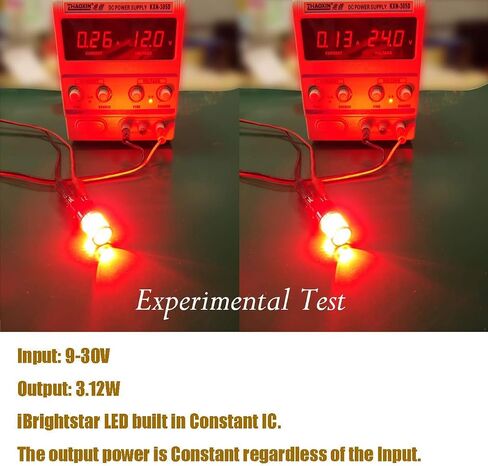 Ibrightstar 9-30V وميض وميض LED LED الأضواء العكسية 1157 2057 2357 7528 BAY15D LED مصابيح LED مع استبدال جهاز العرض للنسخ الاحتياطية الأضواء العكسية ، Xenon White in Kuwait