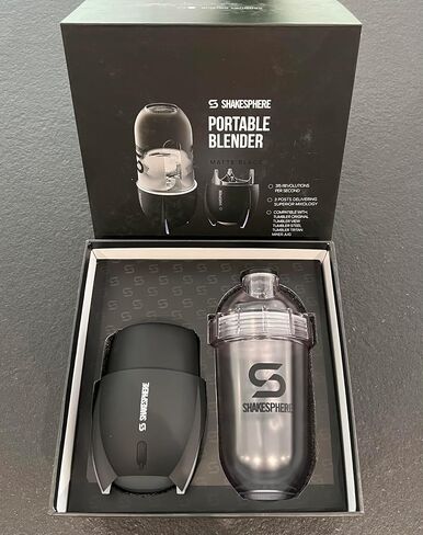 SHAKESPHERE Portable Blender with Clear Tritan Shaker Bottle, Blender for Shakes and Smoothies, 19 Oz Rechargeable Type-C, 315 RPM Ideal for Traveling, Workout, Gym (Fluorescent Yellow) in Saudi Arabia