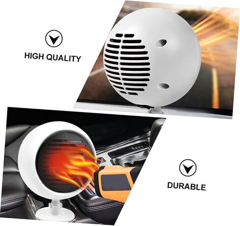 GLEAVI 1Pc Car Windshield Heater Portable Vehicle Defroster for Efficient Defogging Defrosting Construction Low Noise Energy Saving Design for Cars Rvs Suvs in Saudi Arabia