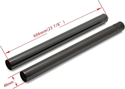 TOFR 49mm Fork Tubes for Harley Fat Boy FLFB 2018-2023 OEM 45500460 Pair 23 7/8" 37Mn5 Steel in Saudi Arabia