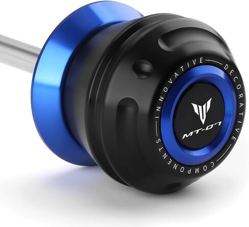 Motorcycle Front Wheel Axle Fork Slider Crash Protector Compatible With YAMAHA MT-07 MT07 2014-2018 2019 2020 2021 2022 2023 2024 2025 | MT 07 Accessories (blue) in Kuwait