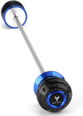 Motorcycle Front Wheel Axle Fork Slider Crash Protector Compatible With YAMAHA MT-07 MT07 2014-2018 2019 2020 2021 2022 2023 2024 2025 | MT 07 Accessories (blue) in Kuwait