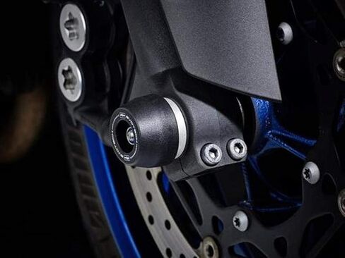 Evotech Performance Wheet Wheel Spindle Sliders لتناسب Yamaha FZ-10 و MT-10-MT-10 SP. 2016 فصاعدا. PRN012288 in Saudi Arabia