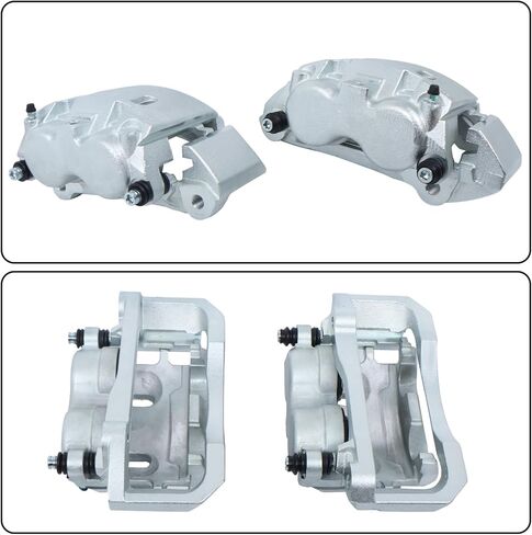 WFLNHB 2pcs Front Brake Caliper Replacement for Ram 2500 3500 4000 Pickup 2000-2002 18-P4746 18-P4747 5015318AA 5015319AA in Kuwait