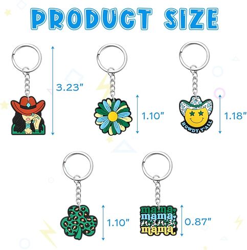 Cute Keychain Bulk,Cute Key Chain for Car Keys Purse Bag Classroom Rewards in Kuwait
