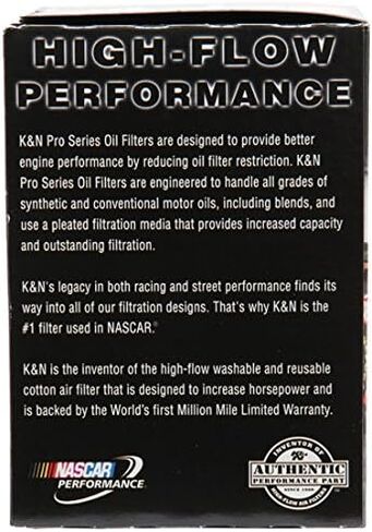 K&N Fremium Oil Filter: يحمي محركك: متوافق مع Select 2001-2019 Chevrolet/GMC/Hummer (Silverado ، 2500 ، 3500 ، 4500 ، 5500 ، 6500 ، Express ، Kodiak ، Sierra ، Savana ، Topkick ، H1) ، PS-3003 in Saudi Arabia