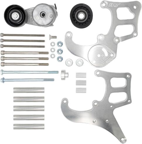 BILLET BILLET LT GEN V TRACK R4 A/C AIR CONFERMATER RUBRACKET KIT متوافقة مع SUV LT TRACK L83 L84 L86 L87 مصممة وتصنيعها في الولايات المتحدة الأمريكية 551585-LT-3 ، Natural ، Natural in Kuwait