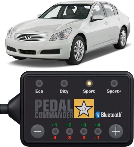 قائد الدواسة لـ Infiniti G35 2007-2008 Throttle Response Controller Fits: V36 ، Base ، Coupe ، Sedan ، S ، Sports Coupe ، Premium Package ، 3.5L ، Infiniti G35 Associory in Kuwait
