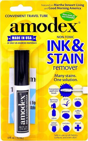مزيل البقع والحبر 104 من شركة Amodex Products Inc، 4oz (عبوة من 3 قطع) in Kuwait