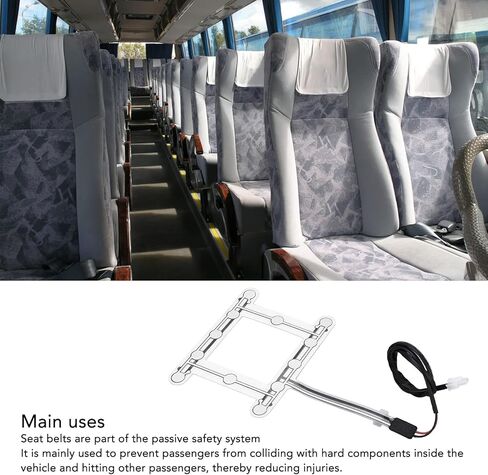 Safety Belt Pressure Sensor Occupancy Detection Safety Alarm Thin Film Car Seating Reminder in Kuwait