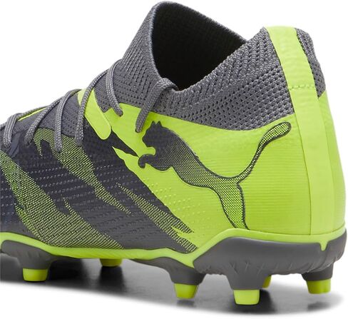 حذاء PUMA Future 7 Match Rush للأرضيات الصلبة/الأرضيات الصناعية (للأطفال الصغار/الأطفال الكبار) رمادي قوي/رمادي غامق بارد/ليموني كهربائي 6 للأطفال الكبار M in Saudi Arabia