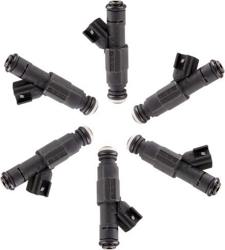 SCITOO Injectors Kit, 12 Holes Fuel Injector fit for Lexus ES350 RX350 for Toyota RAV4 Highlander Avalon Camry Sienna Venza 232500P040 842-12322 23250-31050,Set of 6 in Saudi Arabia