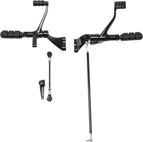 TCMT Motor Chrome Controlles Opts Beads Levers Linkages Fits for Harley Sportster 1200 Forty-Foice (XL1200X) 2010 2011 2012 2013 Sportster 883 Custom (XL883C) 2004 05 06 08 08 2009 in Kuwait