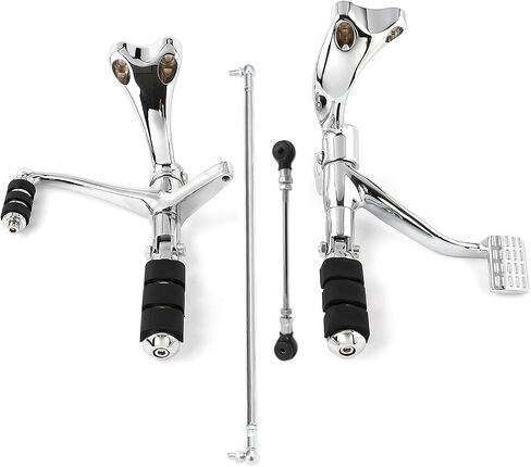 TCMT Motor Chrome Controlles Opts Beads Levers Linkages Fits for Harley Sportster 1200 Forty-Foice (XL1200X) 2010 2011 2012 2013 Sportster 883 Custom (XL883C) 2004 05 06 08 08 2009 in Kuwait