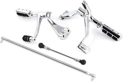 TCMT Motor Chrome Controlles Opts Beads Levers Linkages Fits for Harley Sportster 1200 Forty-Foice (XL1200X) 2010 2011 2012 2013 Sportster 883 Custom (XL883C) 2004 05 06 08 08 2009 in Kuwait