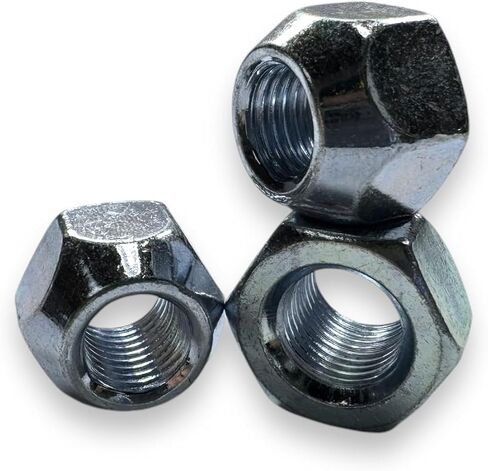 Five (5) 1/2-20 Zinc Plated Open End Acorn Lug Nuts | 3/4" Hex (BCP1025) in Saudi Arabia