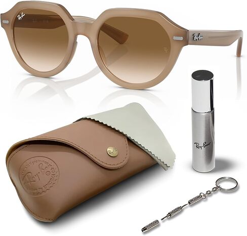 Ray-Ban RB4399 GINA Square Shape Sunglasses With Eyewear Kit Bundle - High Bridge Fit - Ideal Formal and Casual Wear Square SunglassesRB4362 in Saudi Arabia