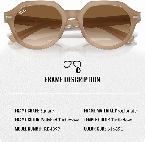 Ray-Ban RB4399 GINA Square Shape Sunglasses With Eyewear Kit Bundle - High Bridge Fit - Ideal Formal and Casual Wear Square SunglassesRB4362 in Saudi Arabia