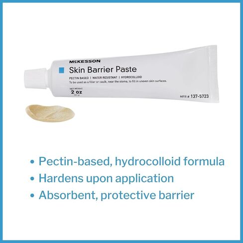 McKesson Skin Barrier Paste, Water Resistant, Hydrocolloid, Pectin Based, 1 Count in Saudi Arabia
