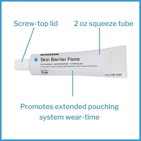 McKesson Skin Barrier Paste, Water Resistant, Hydrocolloid, Pectin Based, 1 Count in Saudi Arabia