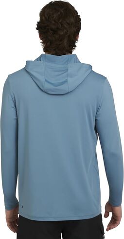 Quiksilver Men's Swimwear Regular Fit UPF 50 Sun Tee Hooded Rash Guard Shirt (S-XXL) in Saudi Arabia