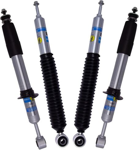 مجموعة سلسلة Bilstein 5100 من الصدمات الأمامية والخلفية تناسب 2010-2024 4runner مع 4-2 "المصعد الخلفي | يوفر 4-2.5" رفع الأمامي | يتضمن Trendsauto شارات | 24-328258 33-313146 in Kuwait